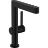 Смеситель для раковины Hansgrohe Finoris 76060670 с донным клапаном черный матовый