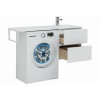 Aquanet Тумба с раковиной Алвита 120 R белая