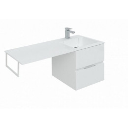 Aquanet Тумба с раковиной Алвита 120 R белая