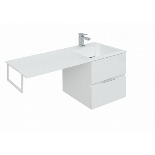 Aquanet Тумба с раковиной Алвита 120 R белая