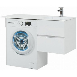 Aquanet Тумба с раковиной Алвита 120 R белая