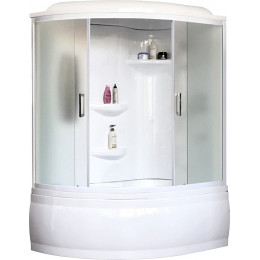 Royal Bath Душевая кабина ALP RB 170ALP-C-R/b/g 170x100 R стекло матовое профиль белый