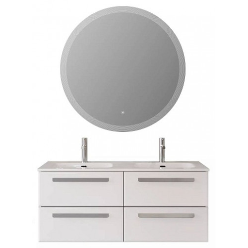 BelBagno Мебель для ванной Eco Cer-N 120 с 4 ящиками bianco lucido CZR-8073-120-2 ручки серые