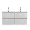 BelBagno Тумба с раковиной Uno 120 подвесная Bianco Opaco с раковиной BB-8099-120-2