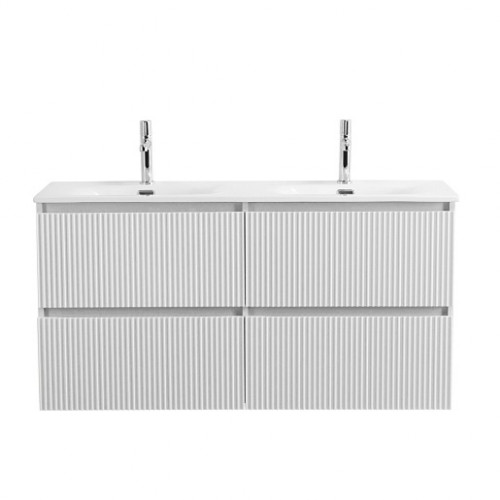 BelBagno Тумба с раковиной Uno 120 подвесная Bianco Opaco с раковиной BB-8099-120-2