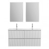 BelBagno Тумба с раковиной Uno 120 подвесная Bianco Opaco с раковиной BB-8099-120-2