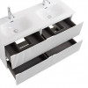BelBagno Тумба с раковиной Uno 120 подвесная Bianco Opaco с раковиной BB-8099-120-2