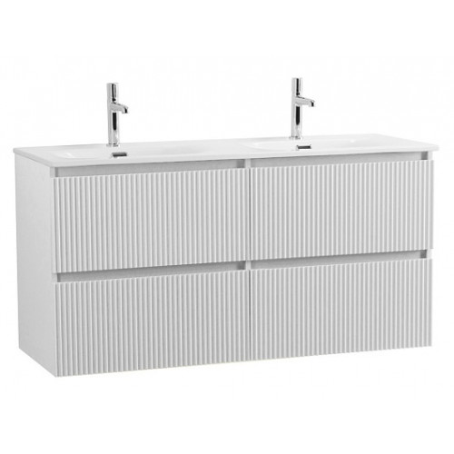 BelBagno Тумба с раковиной Uno 120 подвесная Bianco Opaco с раковиной BB-8099-120-2
