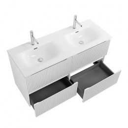 BelBagno Тумба с раковиной Uno 120 подвесная Bianco Opaco с раковиной BB-8099-120-2