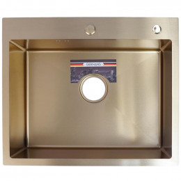 Мойка для кухни Gerhans K36050G 60x50 золото