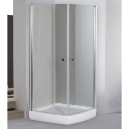 Aquanet  Душевой уголок "IVA NK1222" 100x90 L, прозрачное стекло
