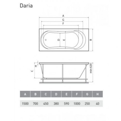 Relisan Экран фронтальный Daria