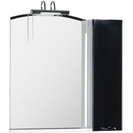 Зеркало-шкаф Aquanet Асти 85 00178244 черный
