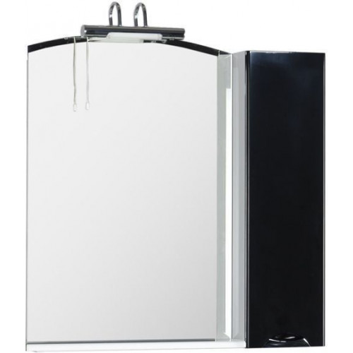 Зеркало-шкаф Aquanet Асти 85 00178244 черный