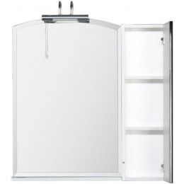 Зеркало-шкаф Aquanet Асти 85 00178244 черный