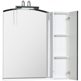 Зеркало-шкаф Aquanet Асти 85 00178244 черный