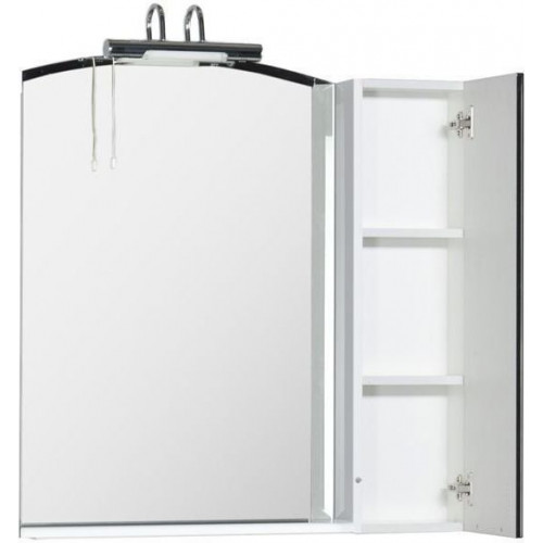 Зеркало-шкаф Aquanet Асти 85 00178244 черный