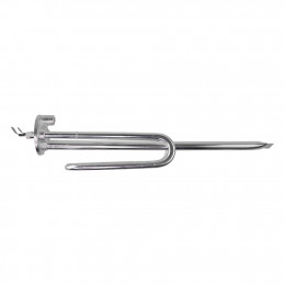 ТЭН 1,5кВт (1500Вт) RCF для водонагревателя Ariston, Thermex ERS/ESS , под анод М6, Silver, трубка под термостат D10мм, 20460S