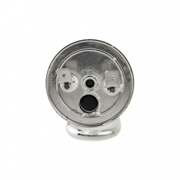 ТЭН 1,5кВт (1500Вт) RCF для водонагревателя Ariston, Thermex ERS/ESS , под анод М6, Silver, трубка под термостат D10мм, 20460S