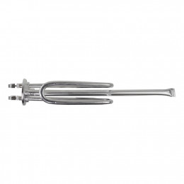ТЭН 1,5кВт (1500Вт) RCF для водонагревателя Ariston, Thermex ERS/ESS , под анод М6, Silver, трубка под термостат D10мм, 20460S