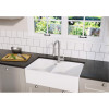 Мойка Blanco Villae Farmhouse Double 525164 глянцевый белый