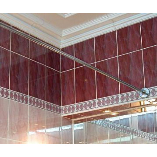 Aquanet 157486 Прямой карниз для ванны 180 см