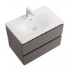 BelBagno Тумба с раковиной Kraft 39-70 подвесная Темно-Серый матовый с раковиной BB-8099-3-70
