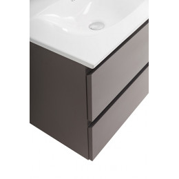 BelBagno Тумба с раковиной Kraft 39-70 подвесная Темно-Серый матовый с раковиной BB-8099-3-70