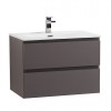 BelBagno Тумба с раковиной Kraft 39-70 подвесная Темно-Серый матовый с раковиной BB-8099-3-70