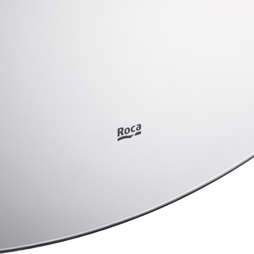Зеркальный шкаф Roca Luna 80 см ZRU9307737 с подсветкой, антрацит