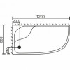 Royal Bath Душевой поддон RB 8120BК L