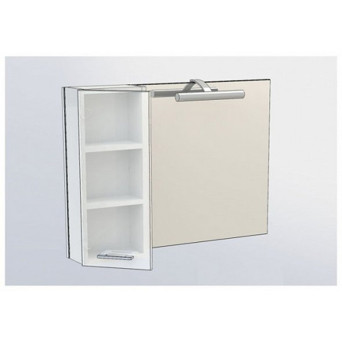 Зеркальный шкаф Aquanet Данте 60 L 00212376, белый