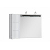 Зеркальный шкаф Aquanet Данте 60 L 00212376, белый