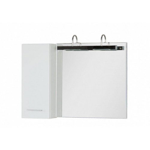 Зеркальный шкаф Aquanet Данте 60 L 00212376, белый
