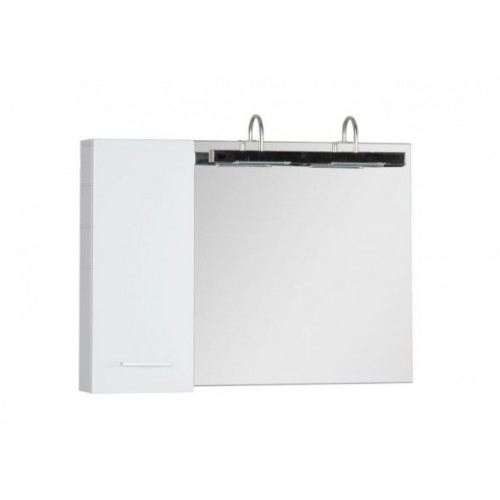 Зеркальный шкаф Aquanet Данте 60 L 00212376, белый