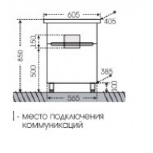 СанТа Мебель для ванной Лондон 60 напольная LED
