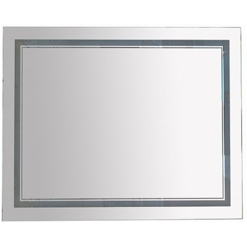 Misty Зеркало Неон 2 LED 100x80 сенсор на корпусе