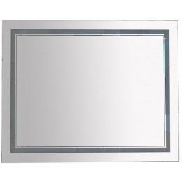 Misty Зеркало Неон 2 LED 100x80 сенсор на корпусе