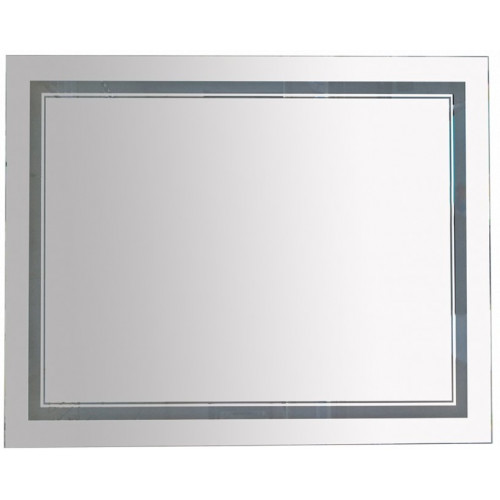 Misty Зеркало Неон 2 LED 100x80 сенсор на корпусе