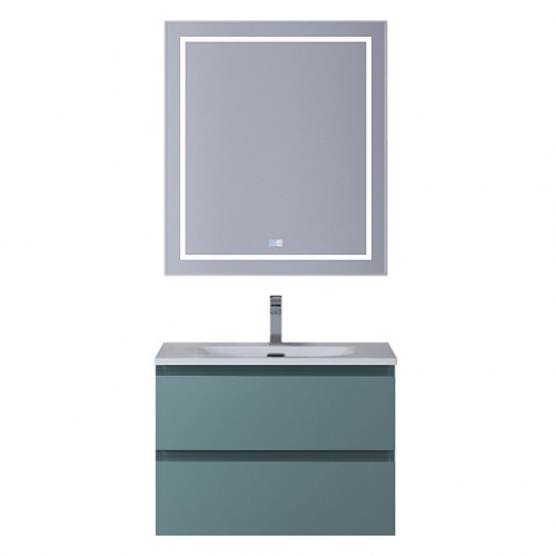 BelBagno Тумба с раковиной Kraft 39-70 подвесная Голубой матовый с раковиной BB-8099-3-70