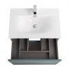 BelBagno Тумба с раковиной Kraft 39-70 подвесная Голубой матовый с раковиной BB-8099-3-70