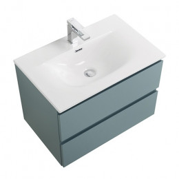 BelBagno Тумба с раковиной Kraft 39-70 подвесная Голубой матовый с раковиной BB-8099-3-70