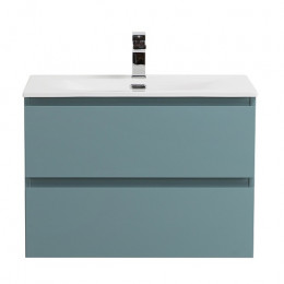 BelBagno Тумба с раковиной Kraft 39-70 подвесная Голубой матовый с раковиной BB-8099-3-70