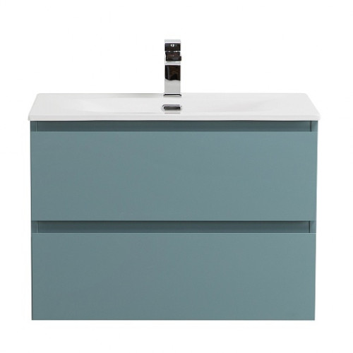 BelBagno Тумба с раковиной Kraft 39-70 подвесная Голубой матовый с раковиной BB-8099-3-70