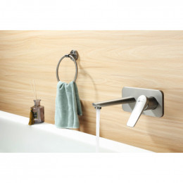 Смеситель для раковины Lemark Bronx LM3726GM графит