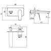 Смеситель для раковины Lemark Bronx LM3726GM графит