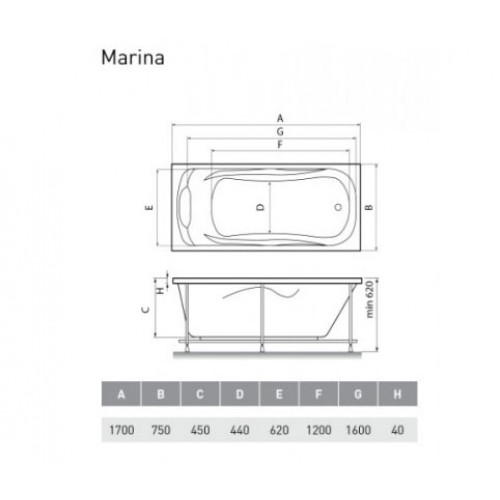 Relisan Экран фронтальный Marina