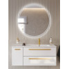 BelBagno Мебель для ванной Eco Cer-N 120-1 R bianco lucido CZR-8095-120-R ручки сатиновое золото