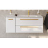 BelBagno Мебель для ванной Eco Cer-N 120-1 R bianco lucido CZR-8095-120-R ручки сатиновое золото