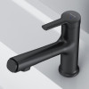 Смеситель для раковины Am.Pm X-Joy S F85B02922 с вытяжным изливом черный матовый